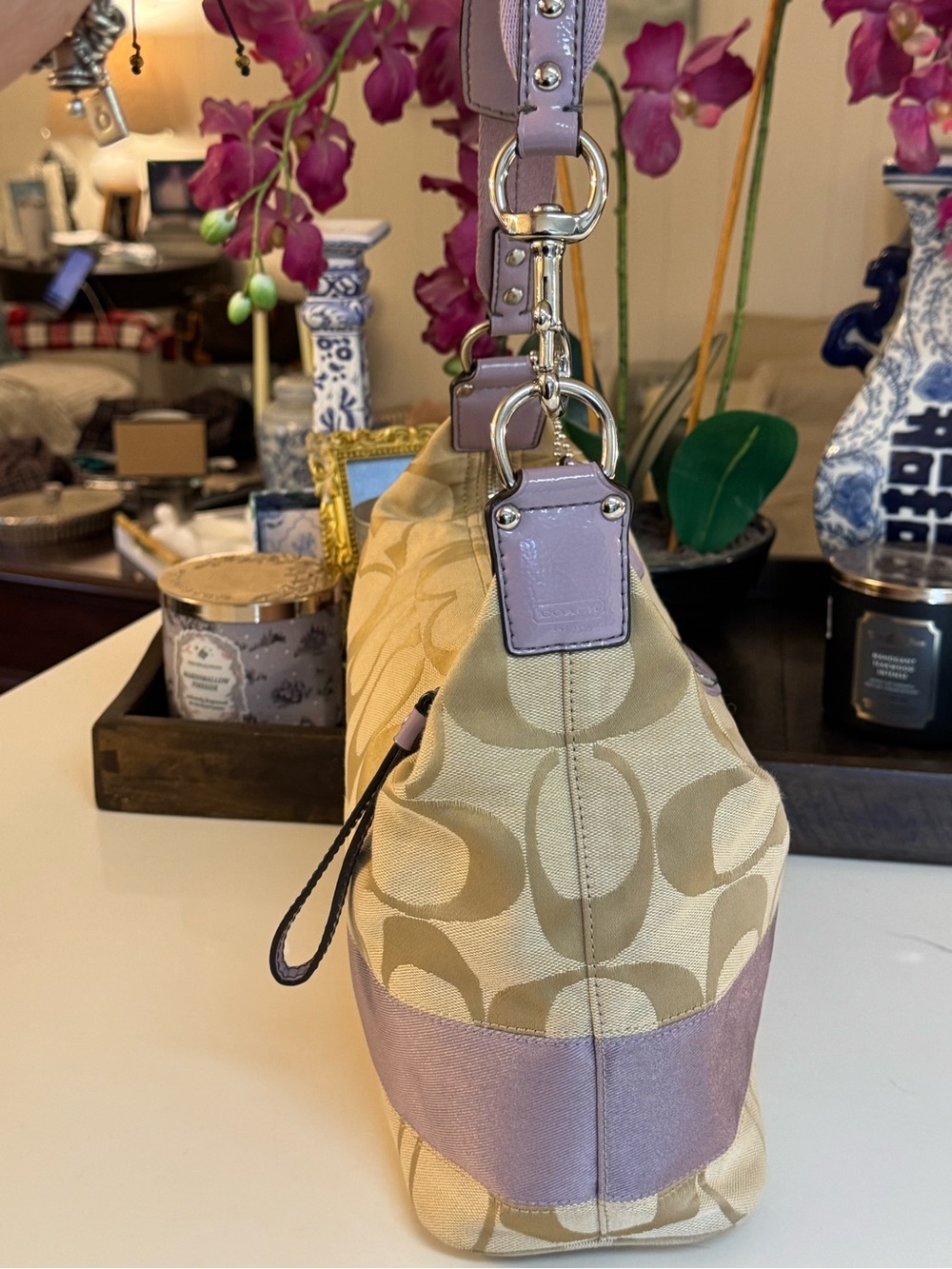 ππ€COACH SIGNATURE HOBO SHOULDER BAG! ππ€ - Picture 5 of 13
